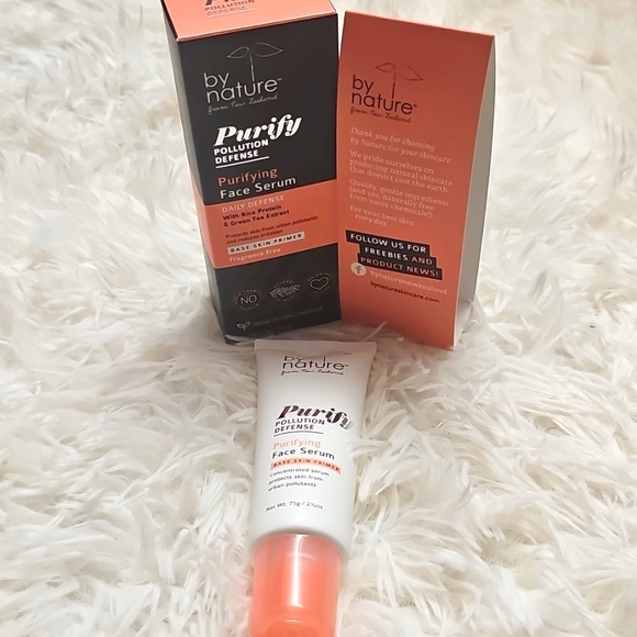 by nature Purifying Face Serum Base Skin Primer Fragrance Free Natural Skincare - Picture 3 of 3